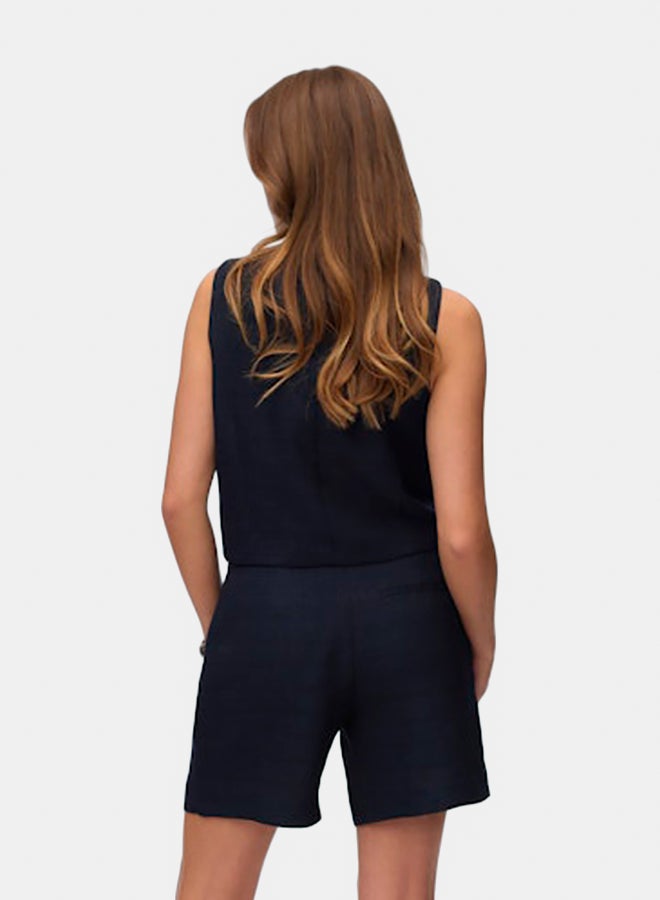 VERO MODA VERO MODA Womens Maj Sleeveless Short Waistcoat  - Image 5