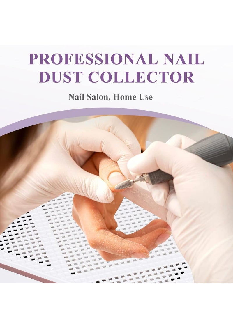 Generic - Nail Dust Collector, Super Quiet Dust Collector Machine Reusable Filter and Powerful 60W Nail Vacuum Cleaner Fan, Electric Manicure Tool for Acrylic Nails Builder Extension Hard Nails - Image 1