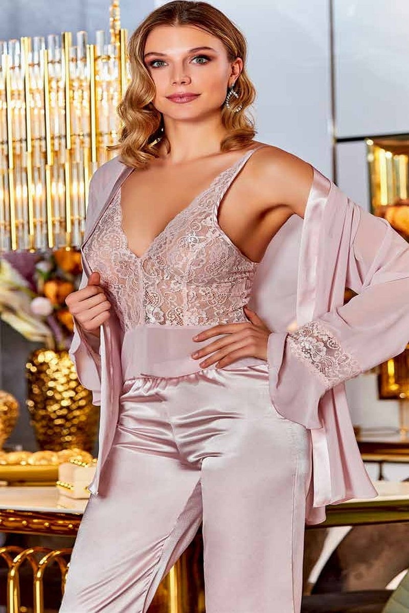 Jeremi Satin Bustier Set of 3 - Image 1