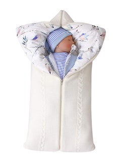 Multiple Design Soft and Delicate Baby Zipper Closure Sleeping Bag Solid Thick Warm for Newborn