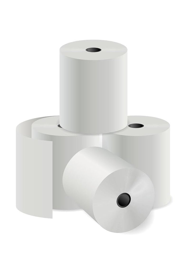Terabyte 5 Thermal Rolls For Cash Register Machine 80x80 mm  - Image 1