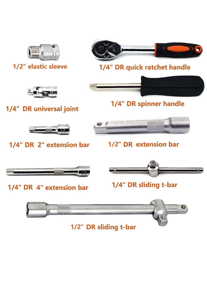 ايتي لايف مجموعة أدوات إصلاح السيارات المكونة من 108 قطعة - Image 3