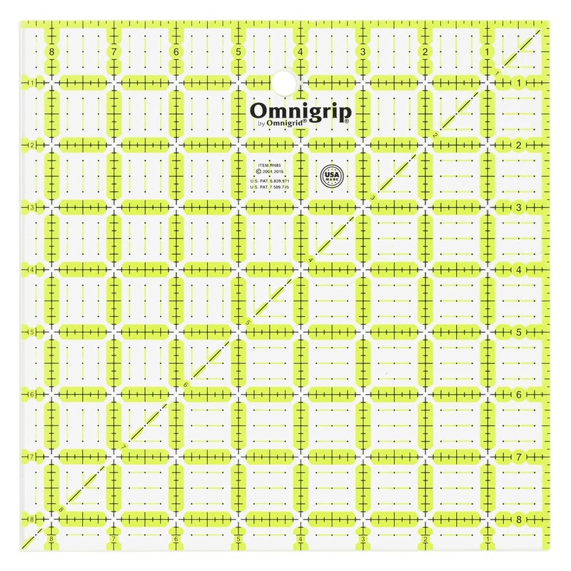 Omnigrid Omnigrip Neon Quilters Ruler - Image 1