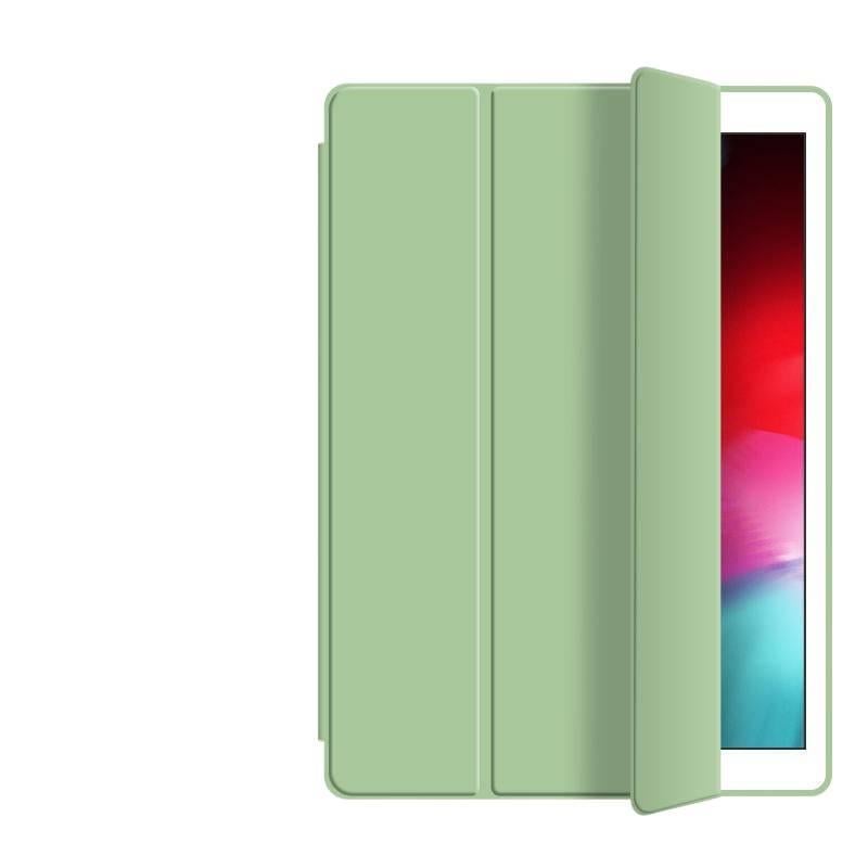 حافظة سامسونج تاب قابلة للطي متوافقة مع Samsung Galaxy Tab S6 Lite باللون أخضر مع غطاء حماية ووظيفة حامل وحمل يومي للتابلت بوظيفة حامل باللون الأخضر Samsung Tab Folio - Image 1
