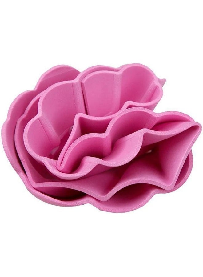 Shuiniba Baby Safe Shampoo Shower Bathing Protection Soft Shower Cap Hat Wash Hair Shield for Children Kids (Pink) - Image 3