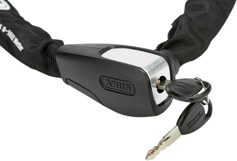Abus Steel-O-Chain 8807K Chain Lock - Flexible Hardened Steel Bike Lock - Security Level 8-85 cm - Black - Image 4
