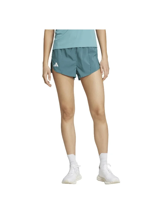 adidas Adidas Adizero E Short Green Shorts (1/4) Shorts For Women
