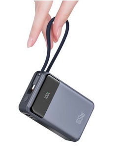 ايوسويت بطارية متنقلة سعة 20,000 ملي أمبير - قوة 65 وات بي دي - مع وصلة تايب سى ومنفذ USB-C  ومنفذ T173LP ) USB-A )  - Image 3