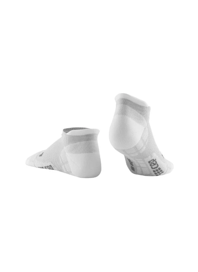 CEP CEP - Ultralight Compression Socks No Show Carbon White Men