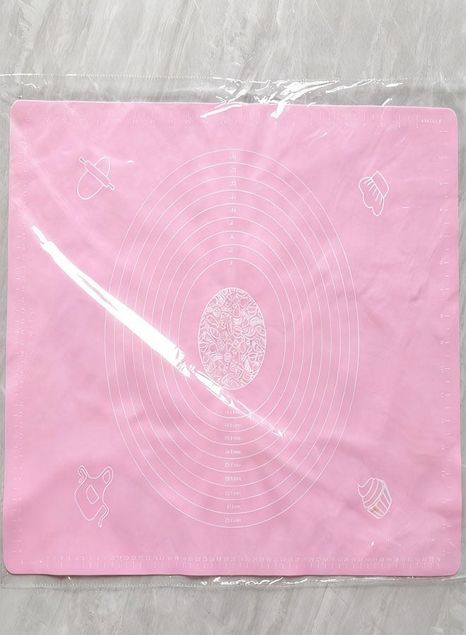 Food-Grade Silicone Baking Mat (65×45cm), Temperature Resistant -20~200℃, Non-Stick & Anti-Slip, Dual Scale, Dishwasher Safe - Image 1