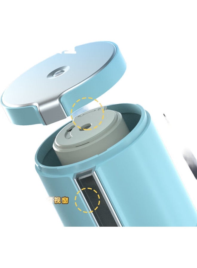 Deli [Lowest Price Online] Automatic Electric Pencil Sharpener For 8Mm Triangular And Hexagonal Colored Pencils, School Stationery, Exam And Birthday Gift, Blue - Image 2