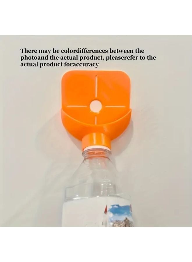 Orange Drill Dust Collector For DIY Furniture Repair Easy To Install Clean - Image 1