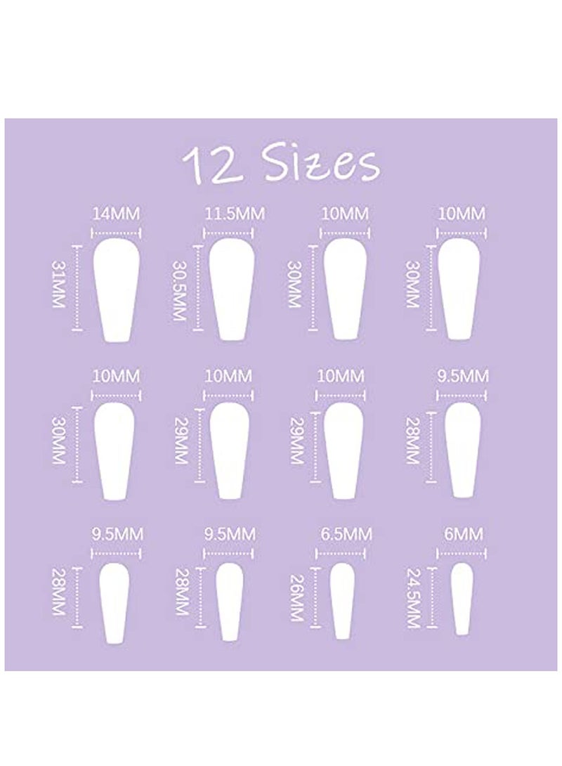 KASTWAVE Nail Patches Silver Side StyleFake Nails Short Press on Nails Square Crystal False Nails Prom Nails Full Cover Nails Tips 24pcs for Women and Girls et Shipped Without Glue - Image 4