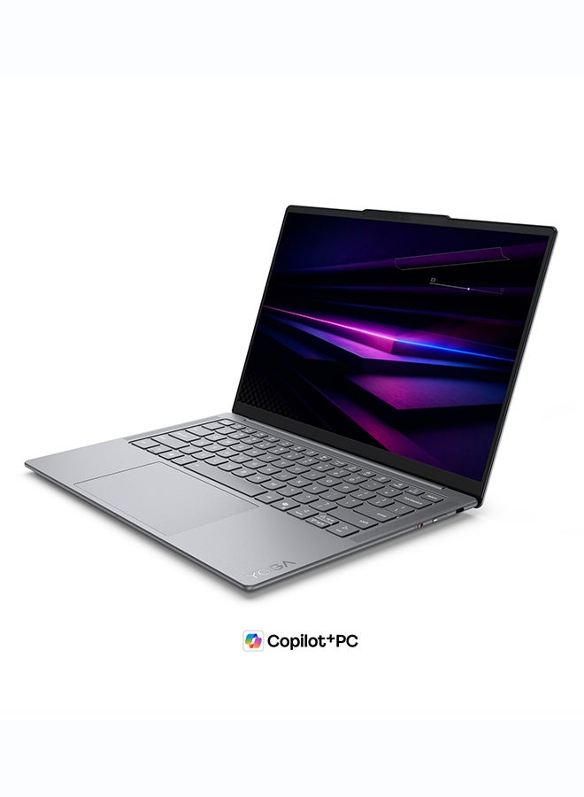 لينوفو Yoga Slim 7 14ILL11 Laptop With 14 Inch WUXGA (1920x1200) Display, Core Ultra 7 256V Processor/16GB RAM DDR5/512GB SSD/Windows 11 Home/ Luna Grey - Image 4