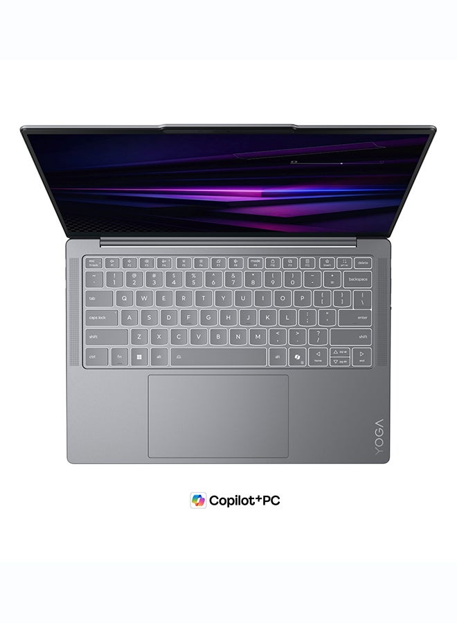 لينوفو Yoga Slim 7 14ILL11 Laptop With 14 Inch WUXGA (1920x1200) Display, Core Ultra 7 256V Processor/16GB RAM DDR5/512GB SSD/Windows 11 Home/ Luna Grey - Image 2