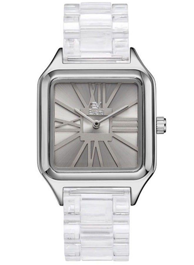 إيفيرد ساعة يد رجالية كوارتز فاخرة بتصميم عصري، مقاومة للماء ومضيئة