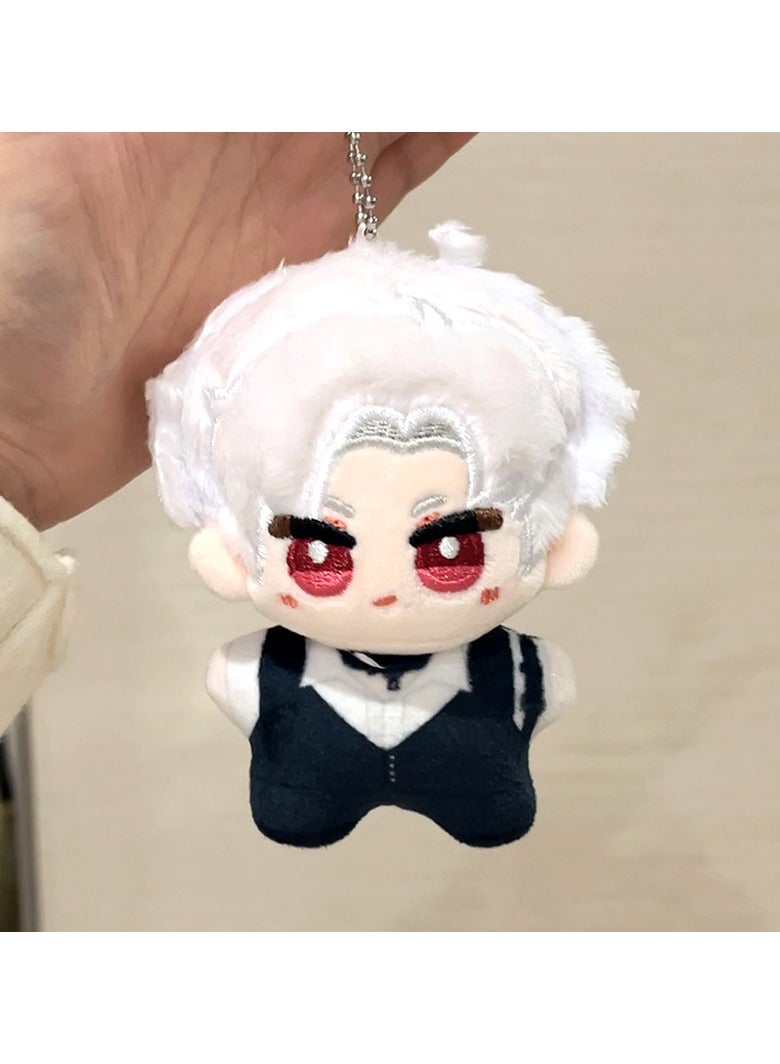 general Love with Deepspace Animated Sylus Sea Star Body Cute Plush Big Head Pendant Doll Cotton Doll 10cm Super Cute Doll for Kids and Anime Fans - Image 1