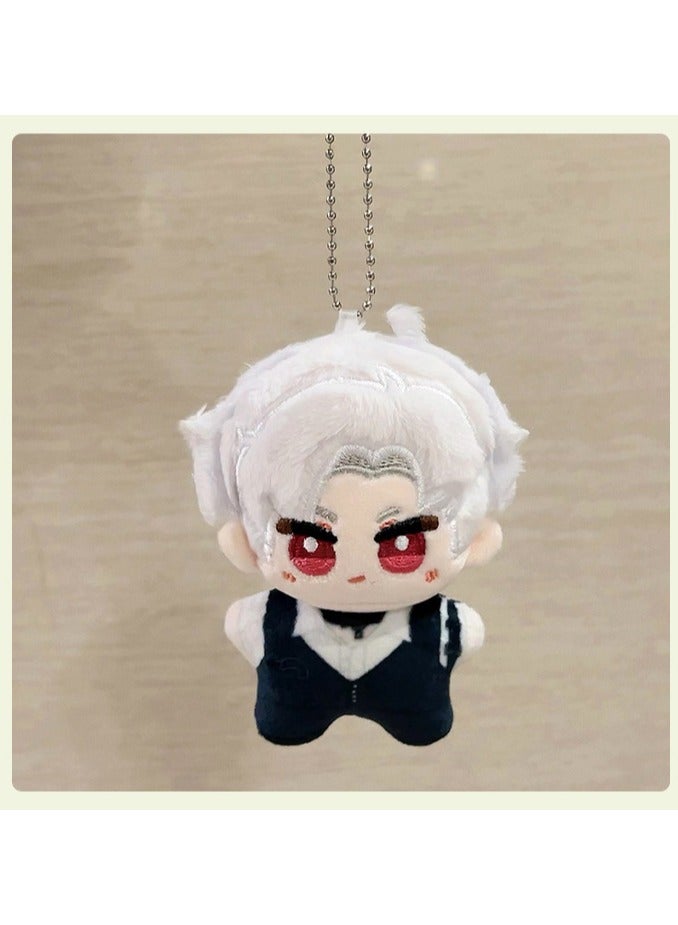 general Love with Deepspace Animated Sylus Sea Star Body Cute Plush Big Head Pendant Doll Cotton Doll 10cm Super Cute Doll for Kids and Anime Fans - Image 3