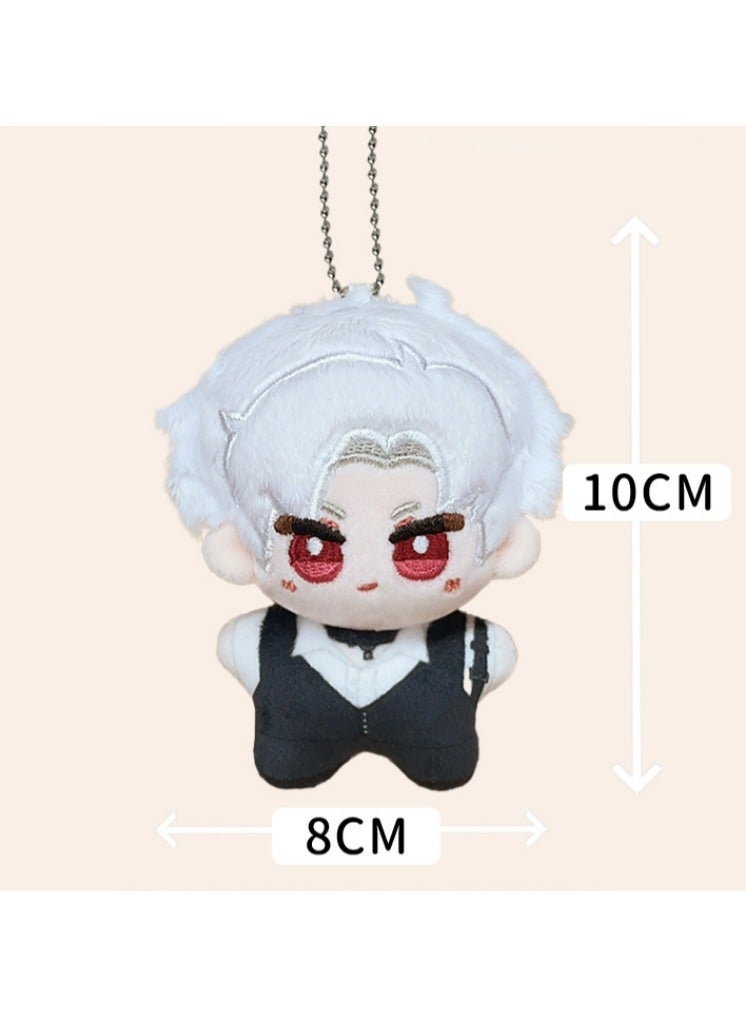 general Love with Deepspace Animated Sylus Sea Star Body Cute Plush Big Head Pendant Doll Cotton Doll 10cm Super Cute Doll for Kids and Anime Fans - Image 2