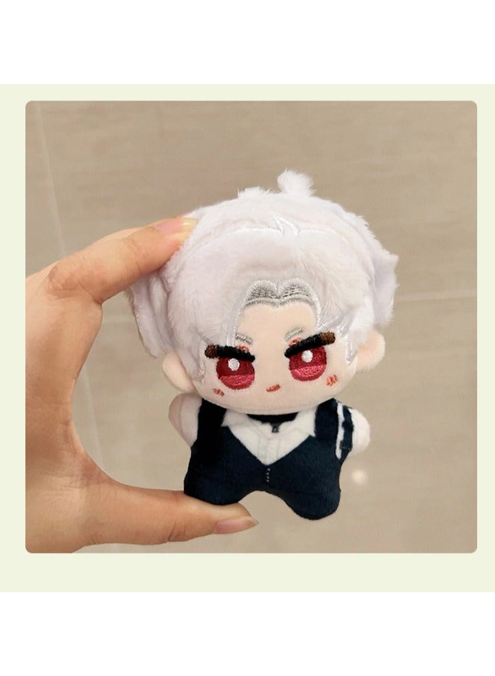 general Love with Deepspace Animated Sylus Sea Star Body Cute Plush Big Head Pendant Doll Cotton Doll 10cm Super Cute Doll for Kids and Anime Fans - Image 4