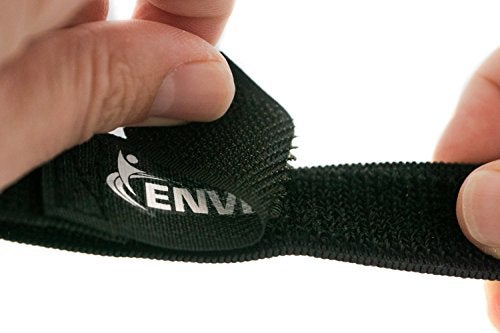 ENVISIONED Elastic Reusable Cinch Straps 1"x12" - 10 Pack Hook and Loop - Plus 2 Free Bonus Reusable Cable Ties - Image 3