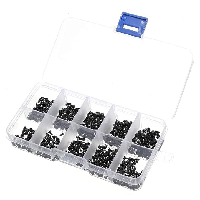 FACTOTECH 500 PCs Alloy Steel Laptop Notebook Computer Screws Kit for IBM, HP, Lenovo, Samsung, Dell Sony, Toshiba - Set of 500 PCs - Image 3