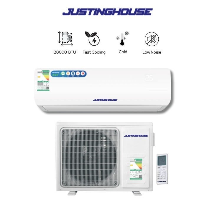 جوستنج هاوس مكيف سبليت جستنغ هاوس بارد 28,000 وحدة - JUSSP-30CC-S - Image 1