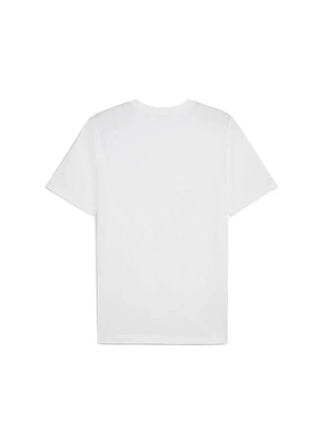 PUMA puma white Essential Small Logo T-Shirt for Men | Best Price UAE