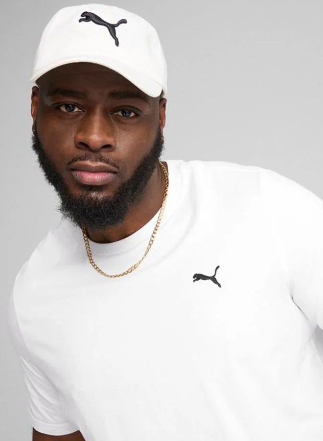 PUMA puma white Essential Small Logo T-Shirt for Men | Best Price UAE