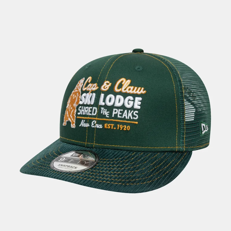 New Era Men's Cord 9FIFTY Trucker Cap