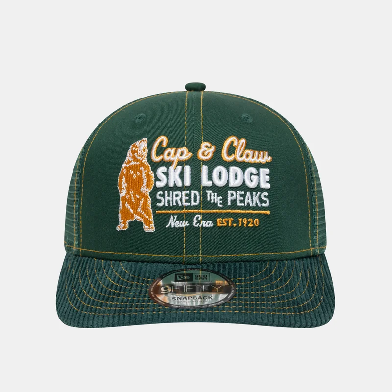 New Era Men's Cord 9FIFTY Trucker Cap