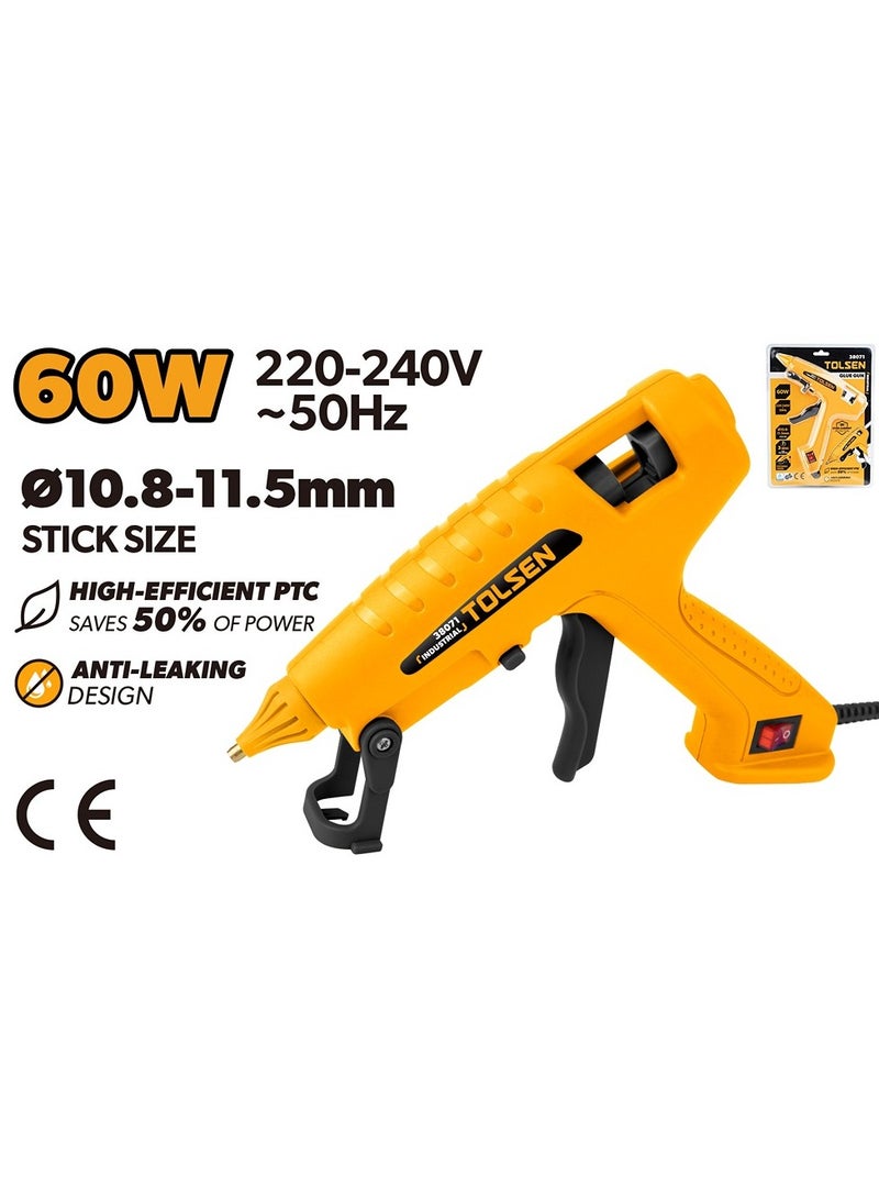 Tolsen Glue Gun 60W (Model 38071) with 12pcs Glue Stick Set (Model 79110) – 11.2x100mm - Image 1