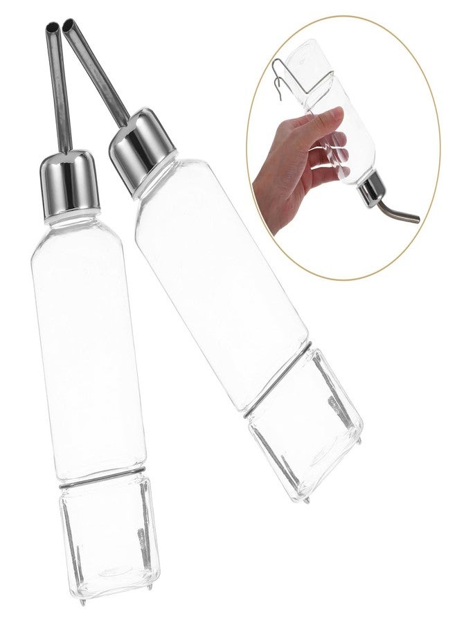 balacoo 2 Pcs Dog Water Dispenser Bottle Dog Kennel Cage Water Container Dispenser Water Drinker Kettle for Pets 350ml - Image 5