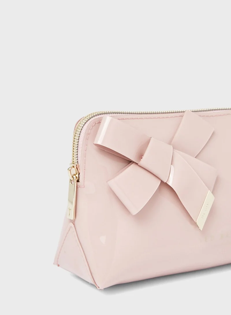 Ted Baker Nicolai Knot-Bow Makeup Bag