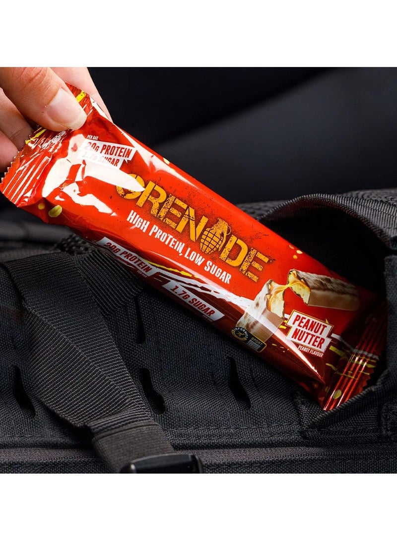 Grenade High Protein Bar Peanut Nutter 12x60g - Image 3