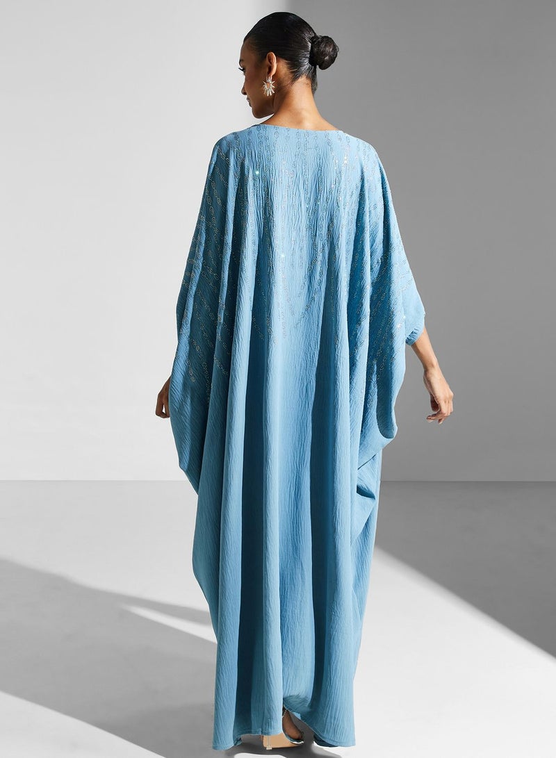 خزانة عباية مزينة بالشيلة - Image 2