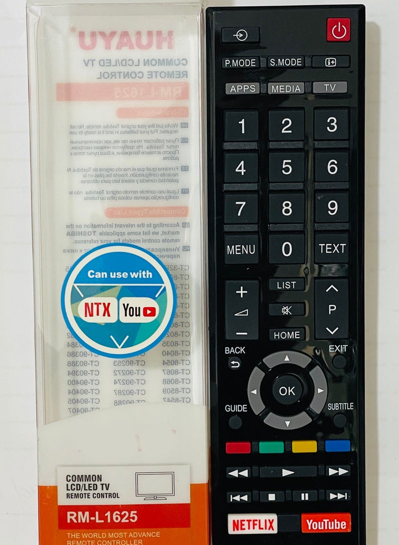 Huayu Remote Control For Toshiba RM-L 1625 - Image 3
