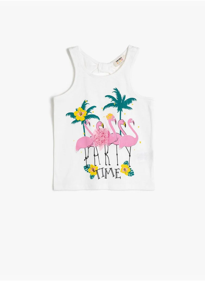 KOTON Embroidered Tank Top