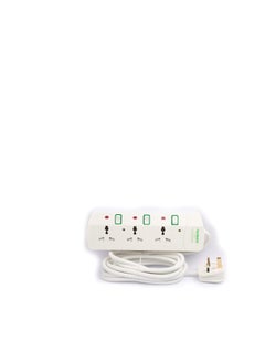 Terminator Terminator 3 Way Universal Power Extension Socket 13A 5Mtr 