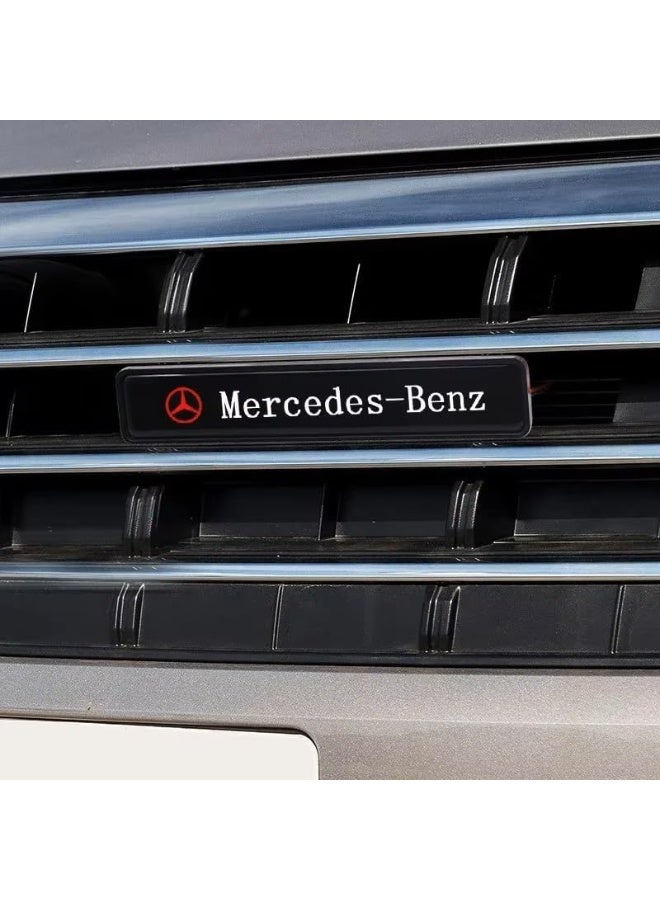 Vierex Car Front Hood Grille LED Emblem Light for Mercedes B -e n z AMG | Waterproof Decorative Badge Logo Light for W205 W204 W203 W211 W212 W213 W210 W124 W201 and More | 12V Front Grille Decoration Lamp - Image 5