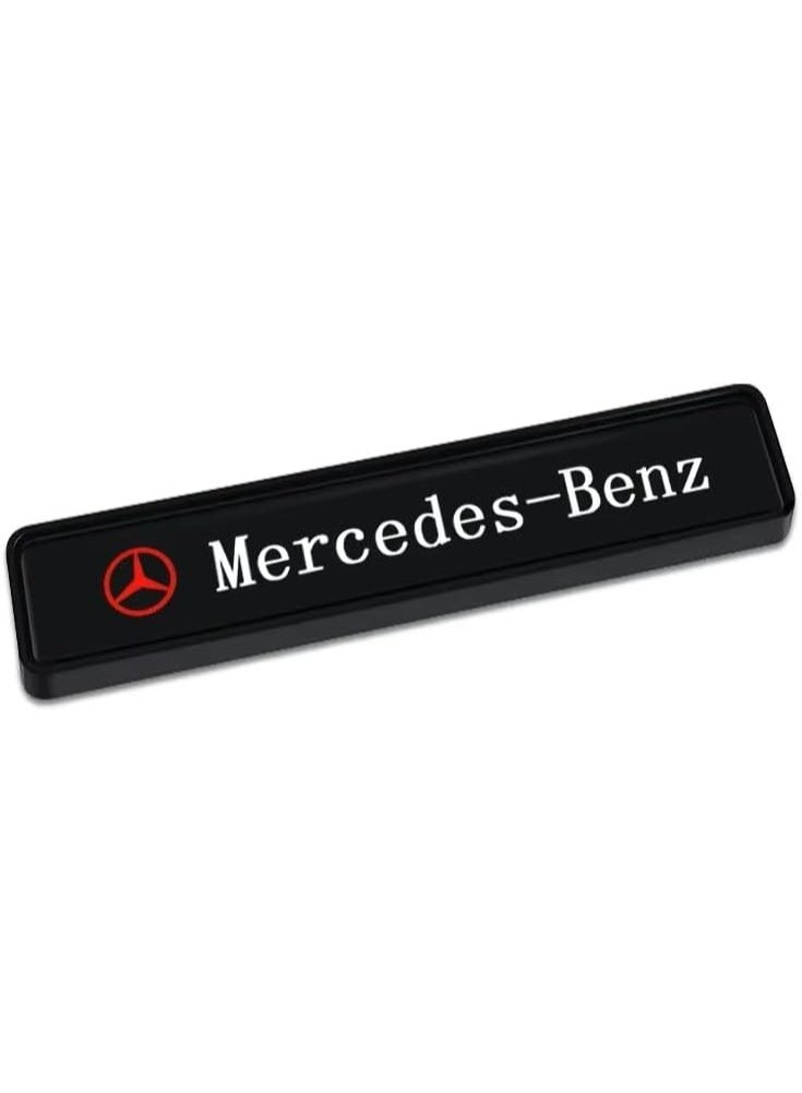 Vierex Car Front Hood Grille LED Emblem Light for Mercedes B -e n z AMG | Waterproof Decorative Badge Logo Light for W205 W204 W203 W211 W212 W213 W210 W124 W201 and More | 12V Front Grille Decoration Lamp - Image 2