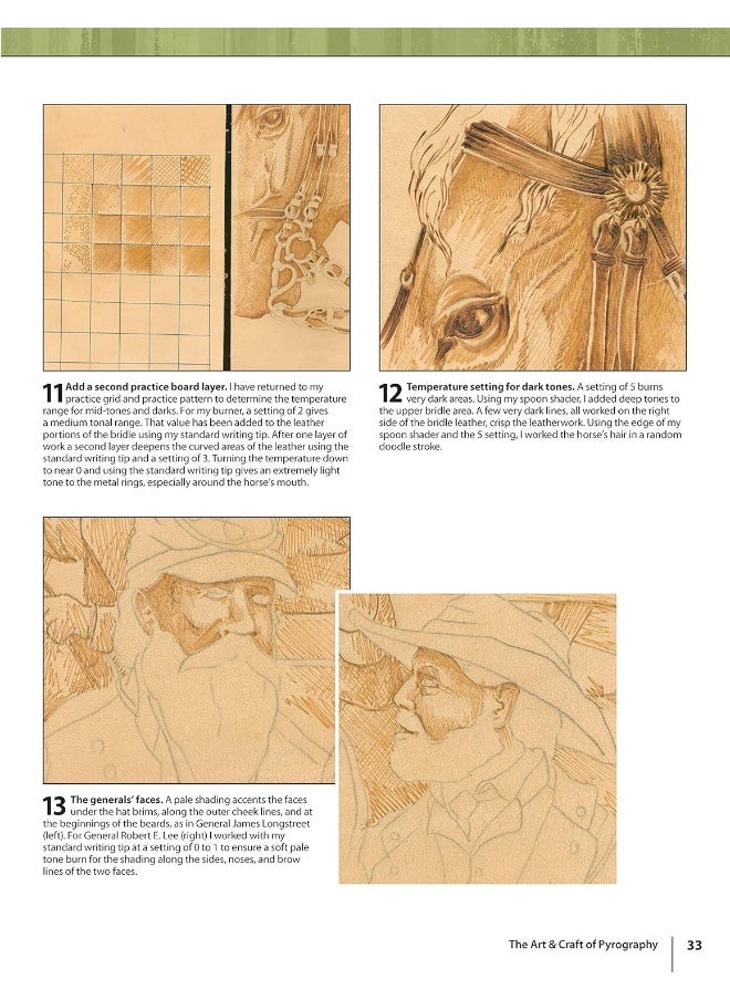 The Art & Craft of Pyrography: Drawing with Fire on Leather, Gourds, Cloth, Paper, and Wood