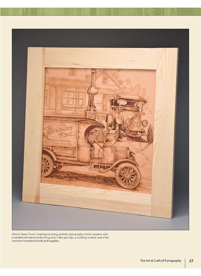 The Art & Craft of Pyrography: Drawing with Fire on Leather, Gourds, Cloth, Paper, and Wood