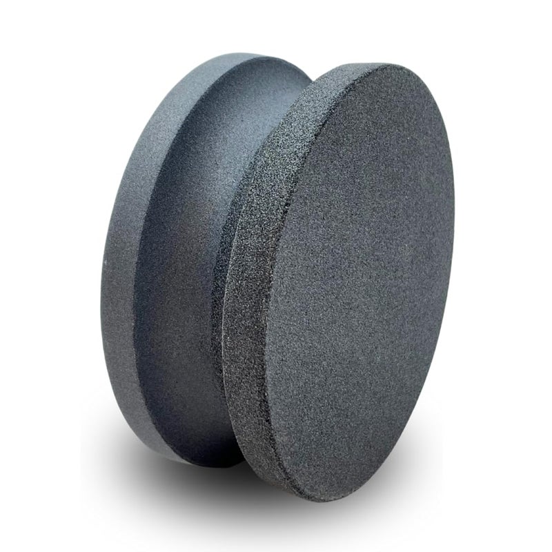 Whitby Abrasives 4 Dual Grit AxeHatchet Silicon Carbide Sharpener Multipurpose Sharpening Stone Grinding Wheel 
