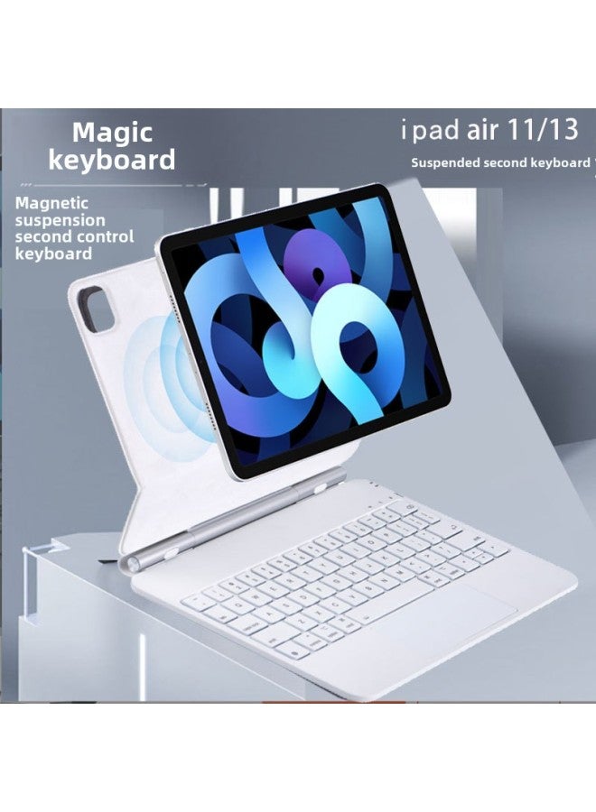 Suspension Control For IPad Pro 11 Keyboard M4 Tablet 10.9 Magnetic Bluetooth Air13 Touch Protective Cover-Color:Black (suspension Control Magnetic Attraction)-Product Type:ipad Air 4/air5 10.9 - Image 3