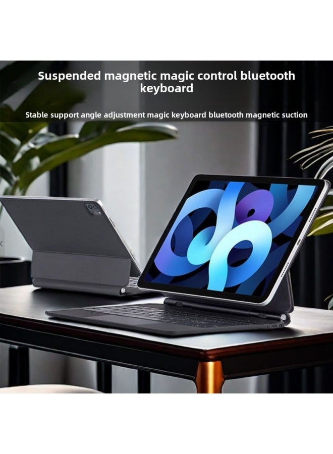Suspension Control For IPad Pro 11 Keyboard M4 Tablet 10.9 Magnetic Bluetooth Air13 Touch Protective Cover-Color:Black (suspension Control Magnetic Attraction)-Product Type:ipad Air 4/air5 10.9 - Image 2