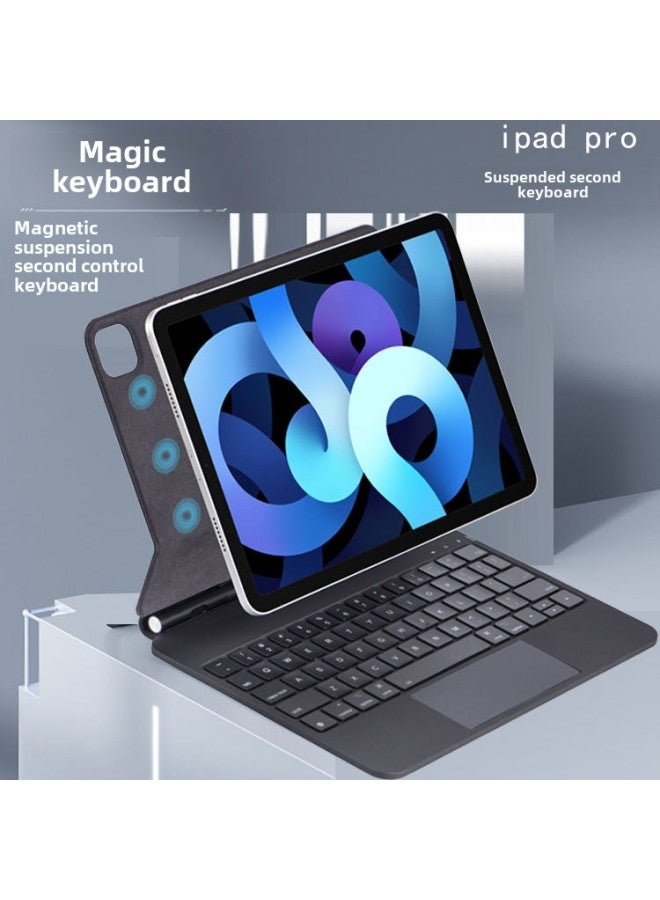 Suspension Control For IPad Pro 11 Keyboard M4 Tablet 10.9 Magnetic Bluetooth Air13 Touch Protective Cover-Color:Black (suspension Control Magnetic Attraction)-Product Type:ipad Air 4/air5 10.9 - Image 4