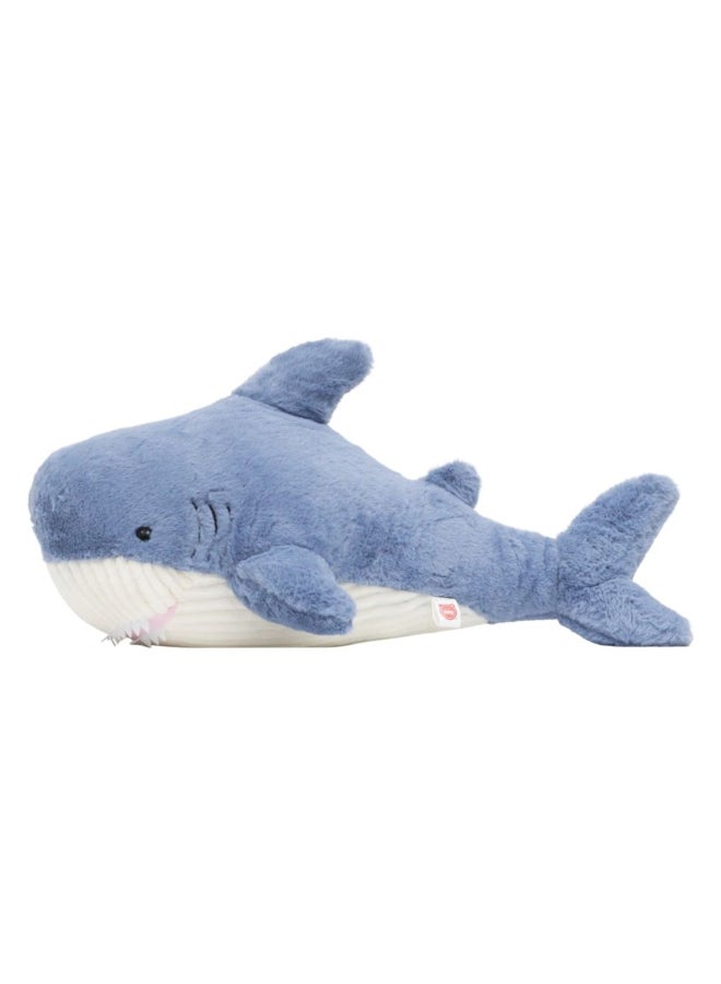DANUBE HOME 55cm Blue Baby Shark Plush Toy – Soft & Cuddly Stuffed Shark for Toddlers and Kids | Cute Ocean Animal Toy, Nursery Decor & Gift Idea - Image 4