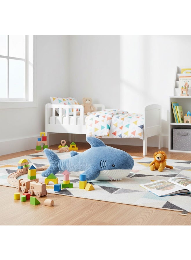 DANUBE HOME 55cm Blue Baby Shark Plush Toy – Soft & Cuddly Stuffed Shark for Toddlers and Kids | Cute Ocean Animal Toy, Nursery Decor & Gift Idea - Image 2