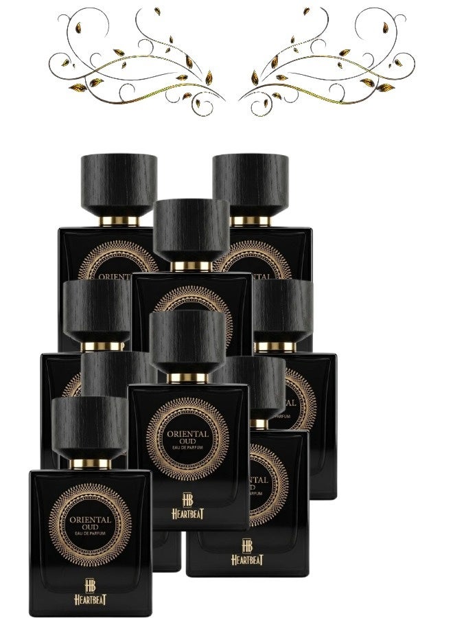 Heartbeat 9 Pieces Oriental Oud Perfume 100ML - Image 1